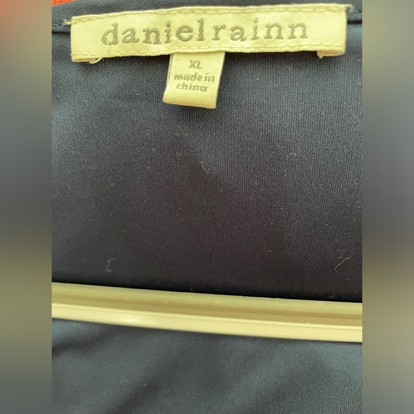 Danielrainn XL Geometric Patterned Ling Sleeved Dress, Lined Elastic Waist - Picture 4 of 5